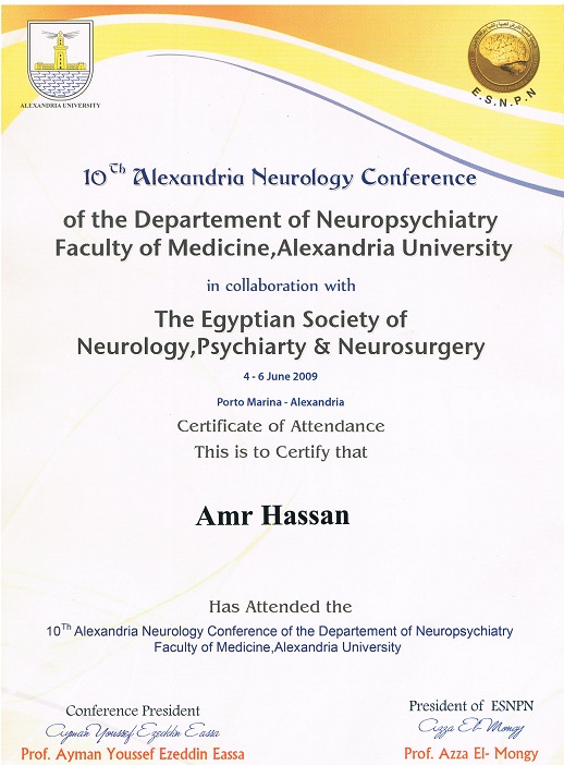 Dr. Amr Hasan Neurology Clinic