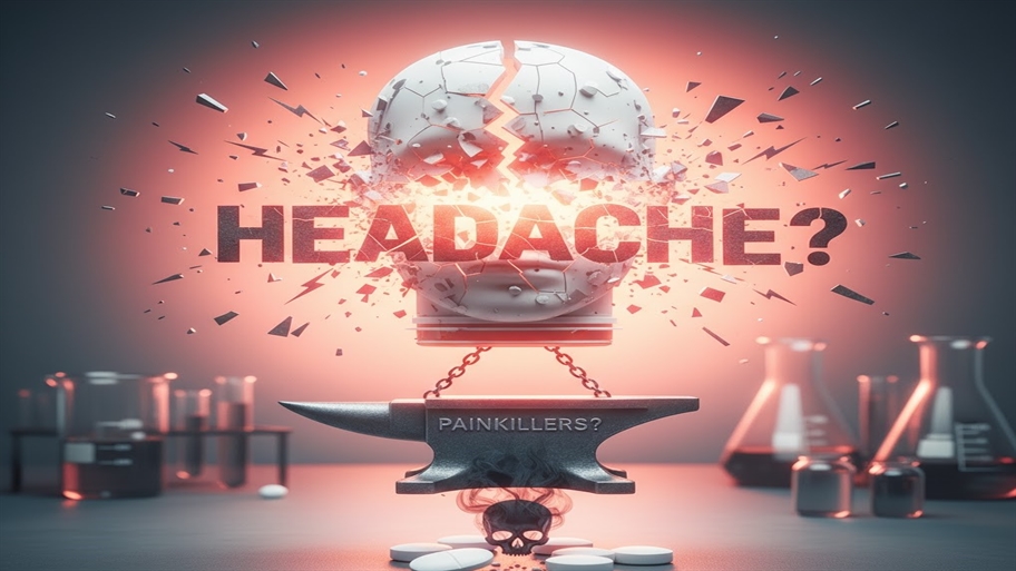 مفاجأة من العيار الثقيل عن الصداع المسكنات ممكن تعمل صداع